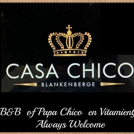 Casa Chico Bed and Breakfast Blankenberge Eksteriør billede